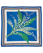 Green and Blue Gardens Scarf