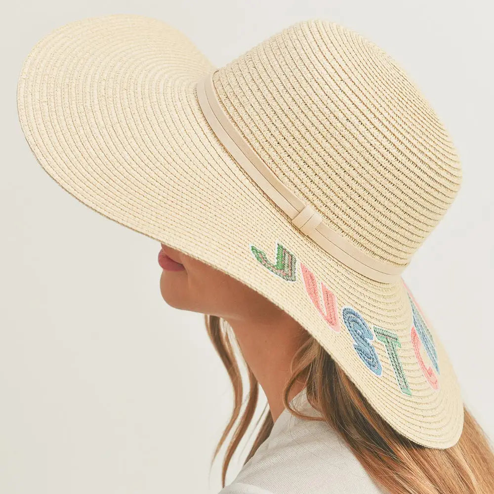 Just Chill Out Beach Panama Hat