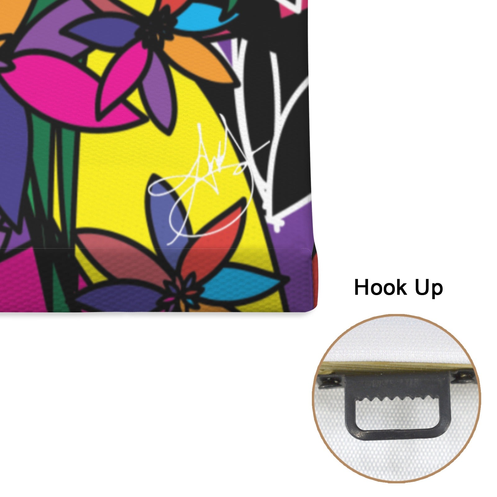 (Custom Order) La Fleur Canvas Frame Canvas Print 36"x24"