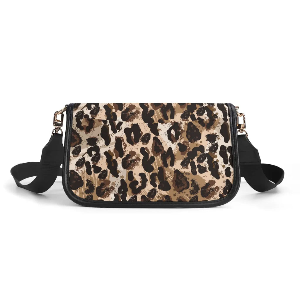 (Pre-Order) AMMA JO Leopard Square Crossbody Bag