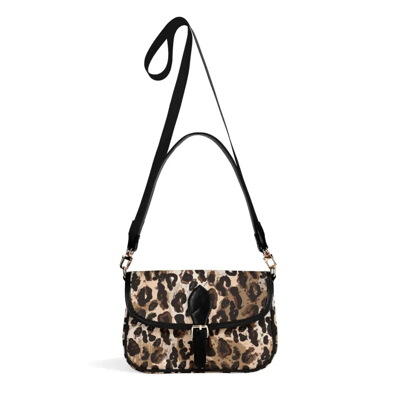 (Pre-Order) AMMA JO Leopard Square Crossbody Bag