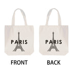 AMMA JO Artwork Canvas Bag (Paris Amour)