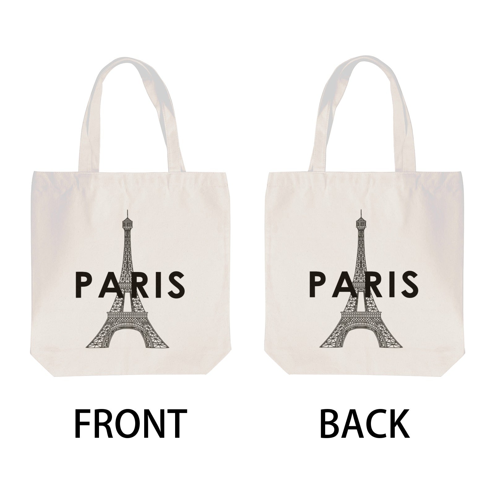 AMMA JO Artwork Canvas Bag (Paris Amour)