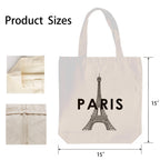 AMMA JO Artwork Canvas Bag (Paris Amour)