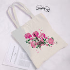 AMMA JO Artwork Canvas Bag (Peony Paris)