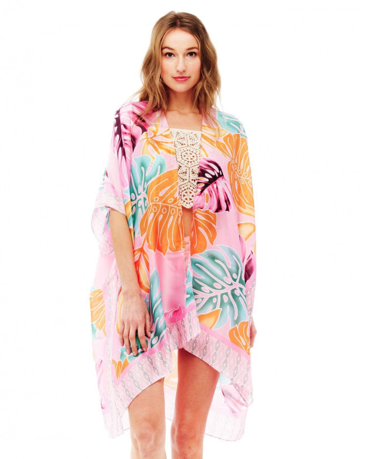 Tropic Kimono - Pink Multi