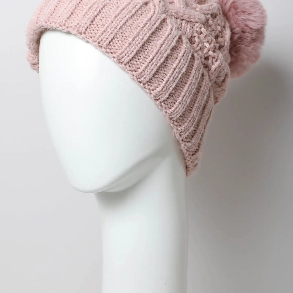 Pom Pom Beanie - Pink