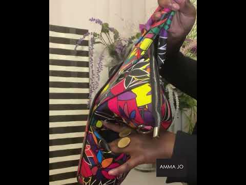 AMMA JO La Fleur Satchel Tote