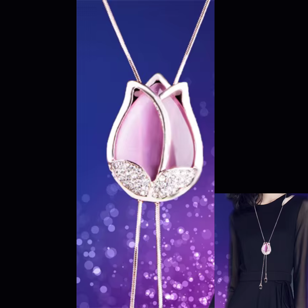 Holiday Sparkle Pendant Necklace