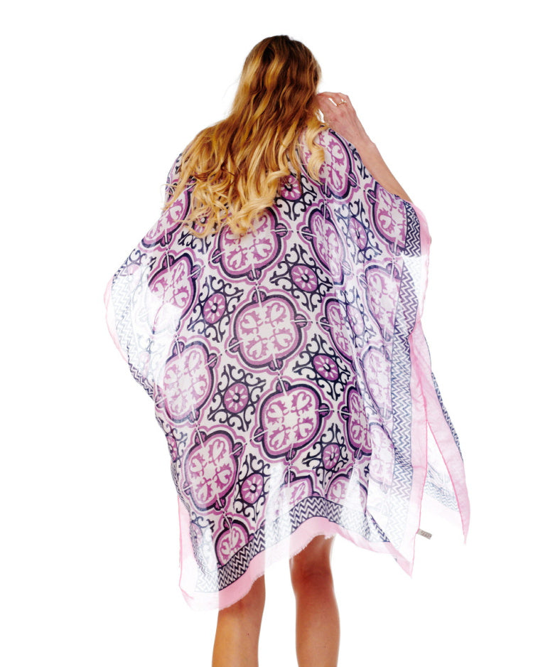 Purple and Pink Kimono