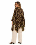 Reversible Cheetah Shawl