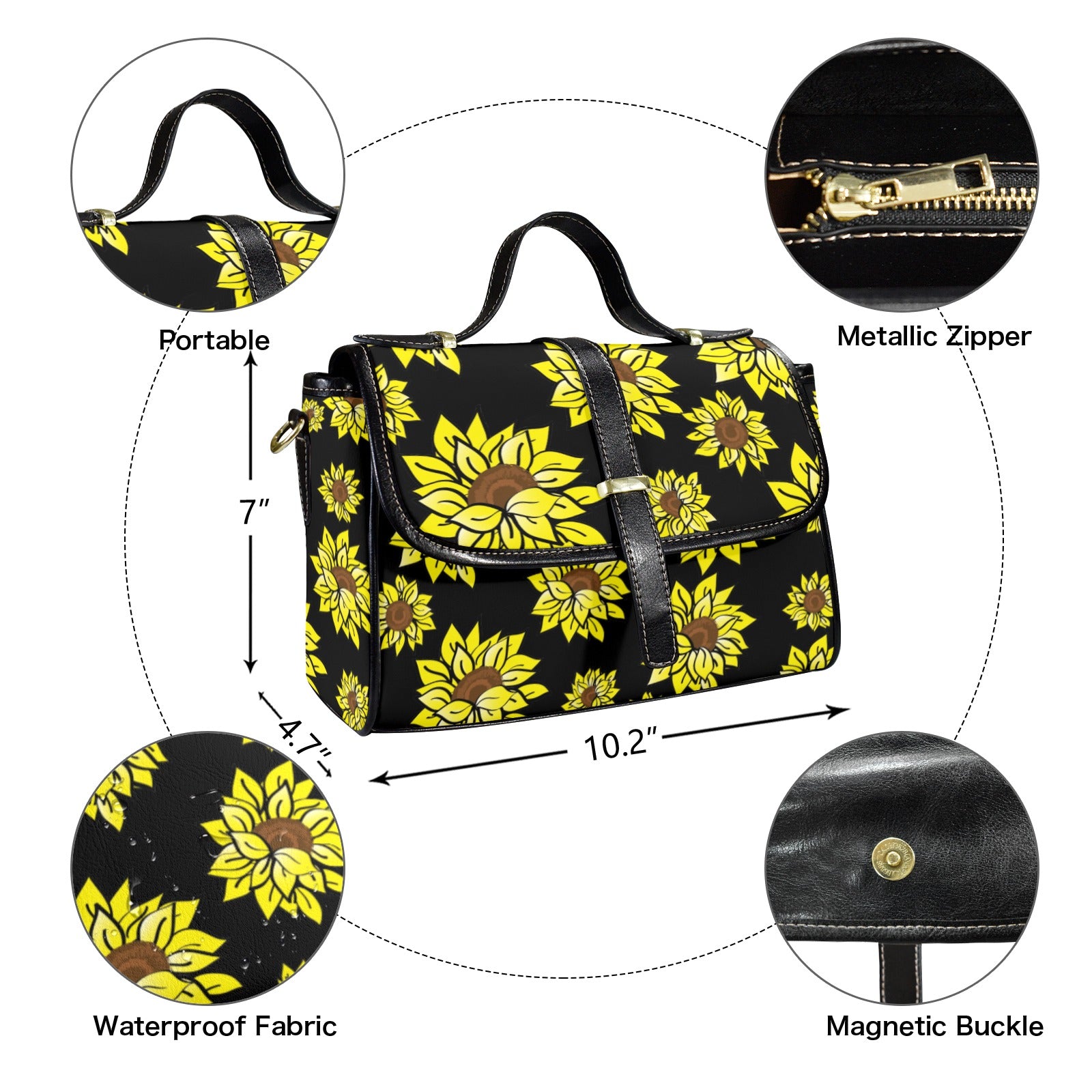 AMMA JO Shoulder Bag - Sunflower