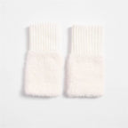 Furry Fingerless Handwarmer Gloves