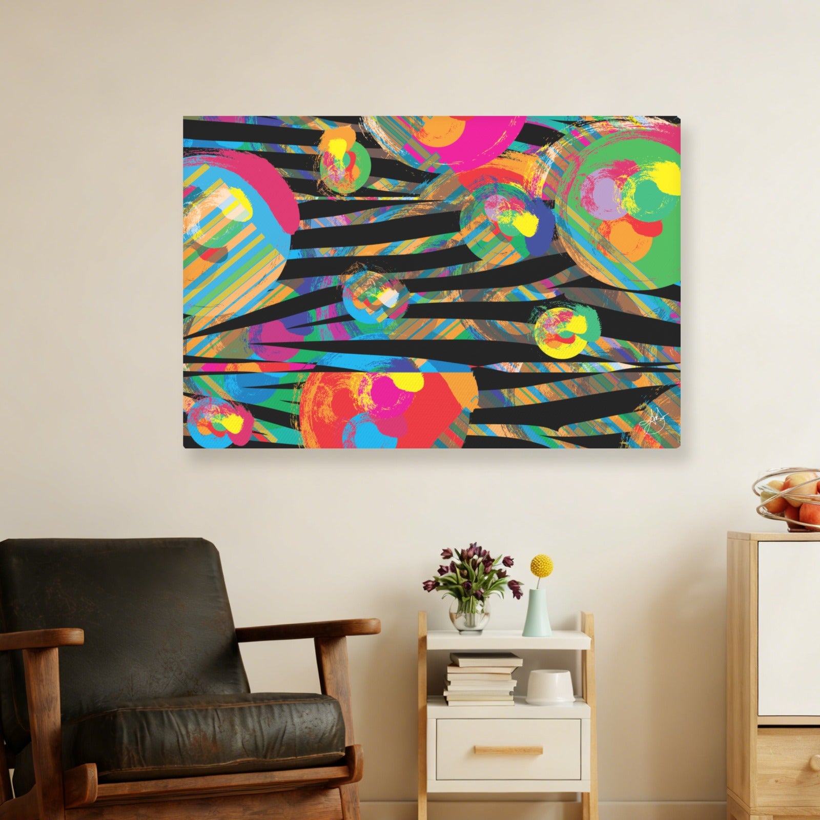 (Custom Order) Wild Thing Canvas Frame Canvas Print 36"x24"