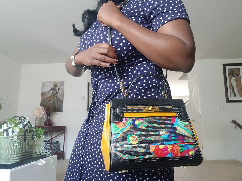 AMMA JO Leather Wild Thing Shoulder Bag