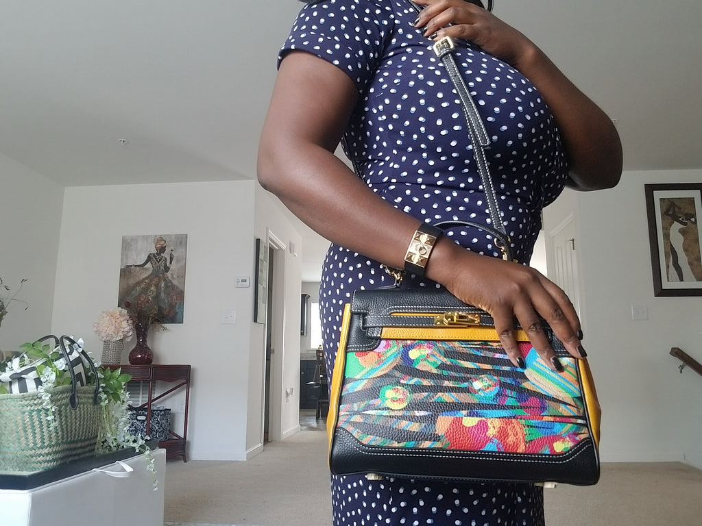 AMMA JO Leather Wild Thing Shoulder Bag