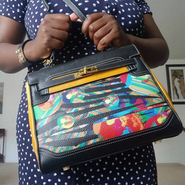 AMMA JO Leather Wild Thing Shoulder Bag