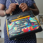 AMMA JO Leather Wild Thing Shoulder Bag