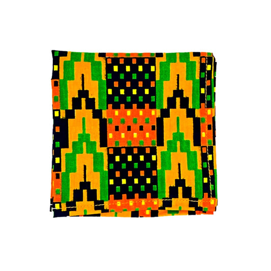 Kente 3 Pocket Square