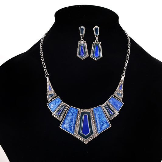 AJS Royal Blue Queen Set