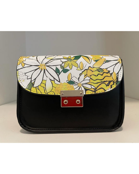 Custom Order - AMMA JO Nina Crossbody Bag - Yellow Fields