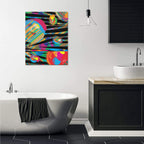 (Custom Order) AMMA JO ARTWORK WILD THING OFFICE Canvas Print 16"x20"
