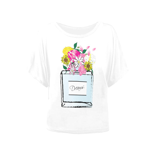 Fashion and Dreams Dolman Top Women's Batwing-Sleeved Blouse T shirt