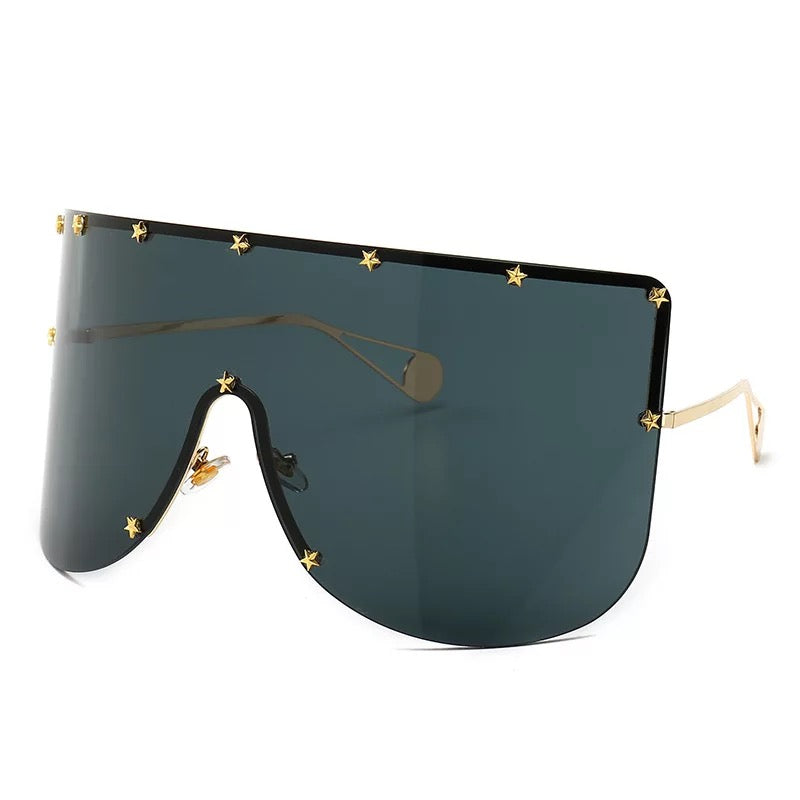 #BOSSMODE Black AMMA JO Sunglasses