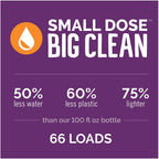 Seventh Generation Laundry Detergent, Ultra Concentrated EasyDose, Fresh Lavender, 23 oz, 66 Loads (Packaging May Vary)