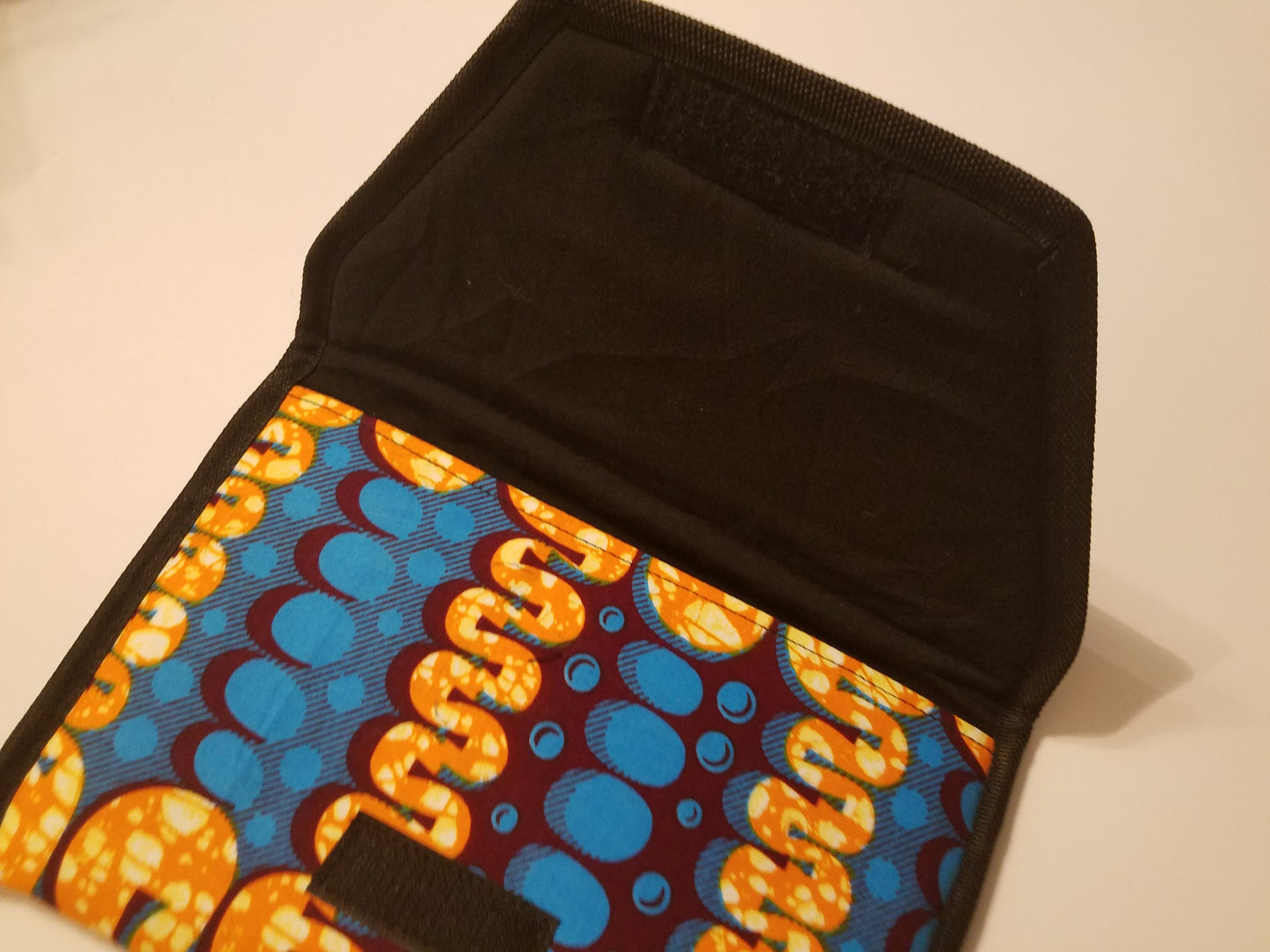 Bella Africa Clutch - Blue and Yellow Made in Ghana