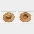 Camel Panama Fedora Hat