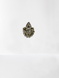 Gold Three Leaf Fall Cocktail Ring