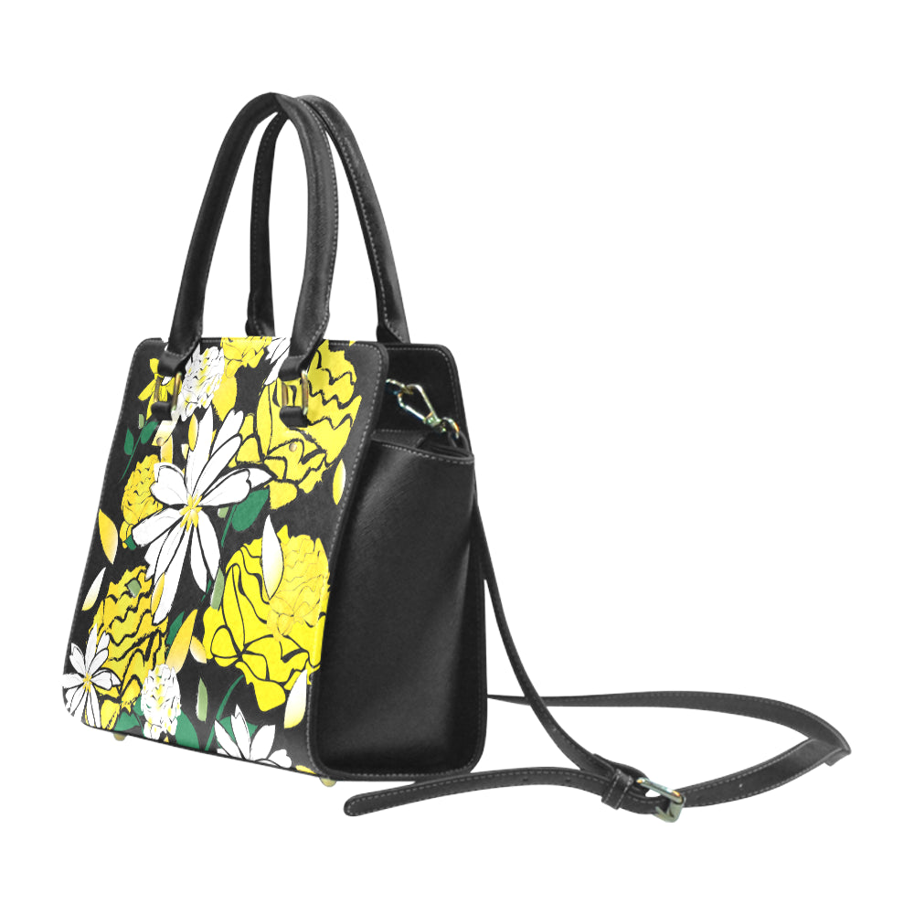 Custom Order AMMA JO Printwork Satchel Bag - Marguerite