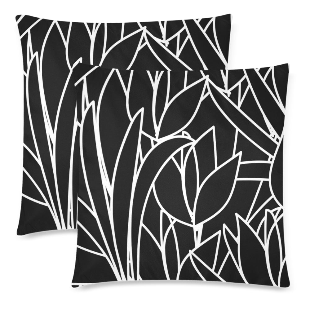 Custom Order - AMMA JO La Fleur Noire Pillow Set