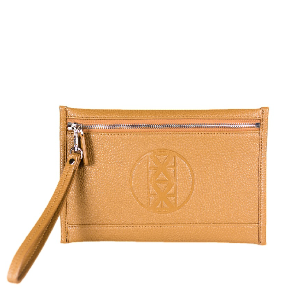 AMMA JO-Camel Signature Wallet