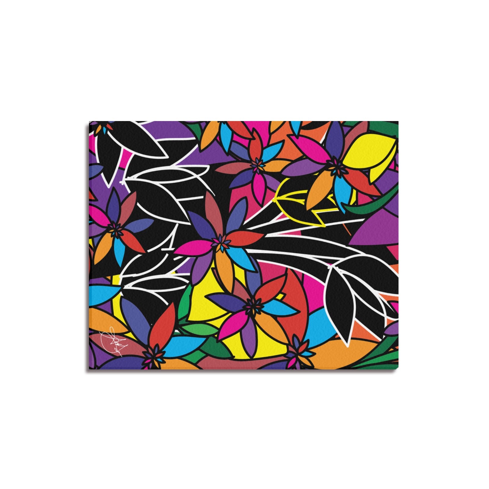(Custom Order) AMMA JO ARTWORK LA FLEUR OFFICE PRINT Frame Canvas Print 16"x20"