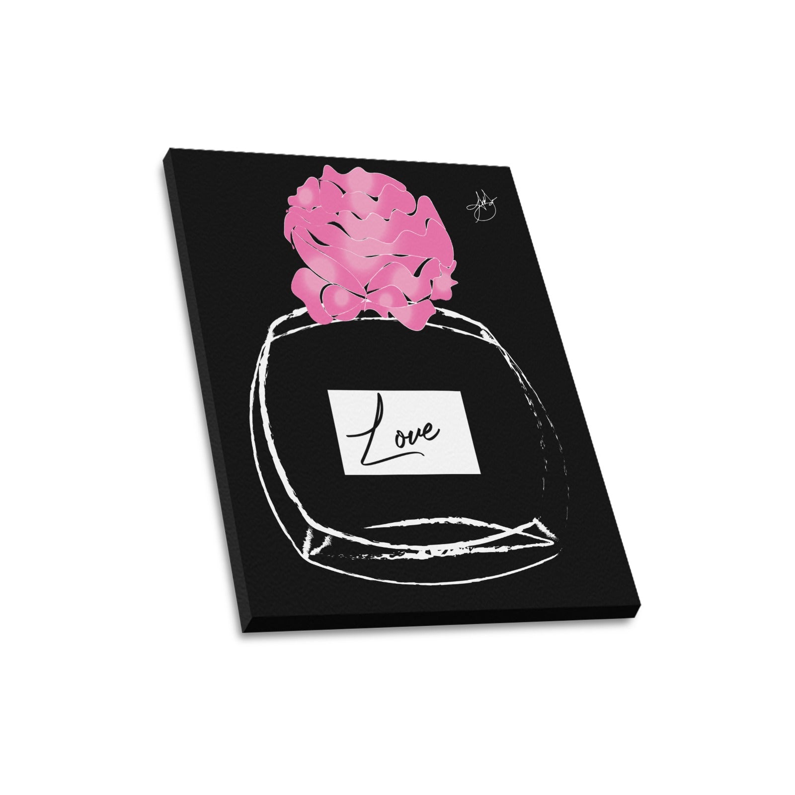 (Custom Order) AMMA JO ARTWORK LOVE ART Office PRINT Frame Canvas Print 16"x20"