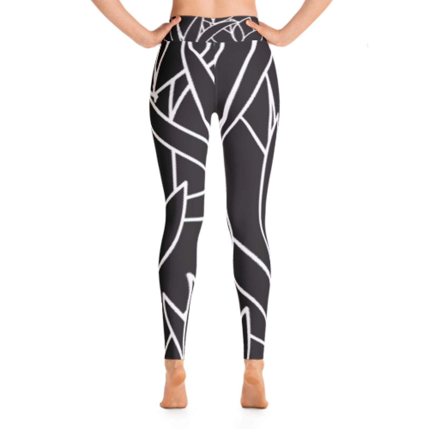 Custom Order - La Fleur Noire Leggings