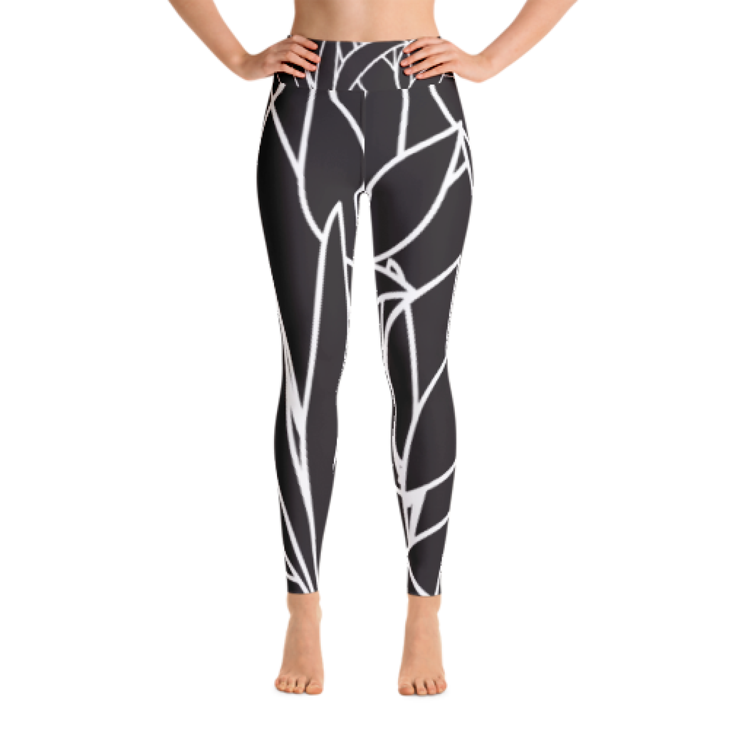 Custom Order - La Fleur Noire Leggings