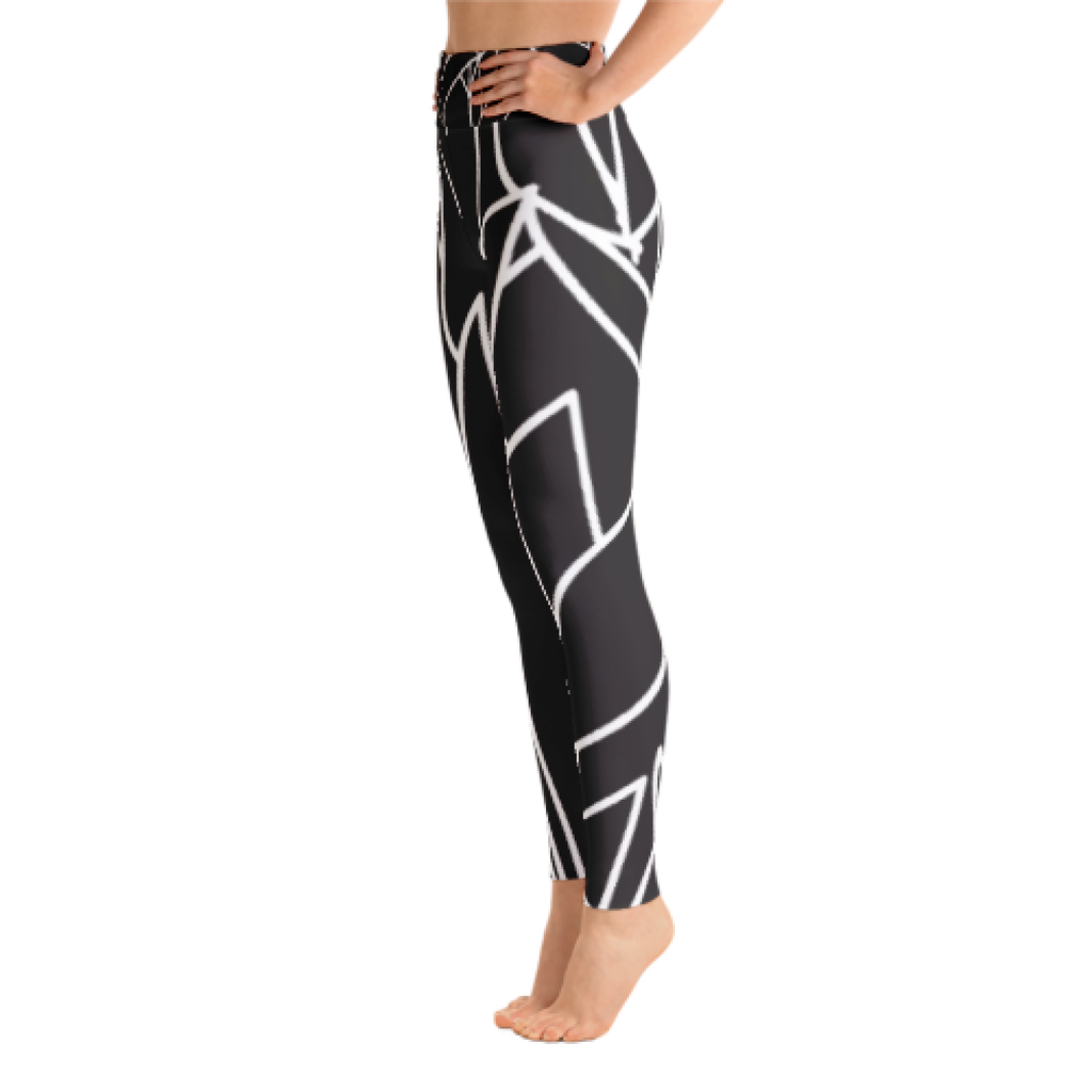 Custom Order - La Fleur Noire Leggings